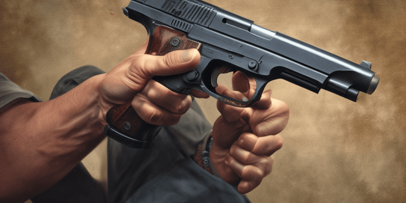 Florida Basic Recruit Training: Drawing a Handgun
