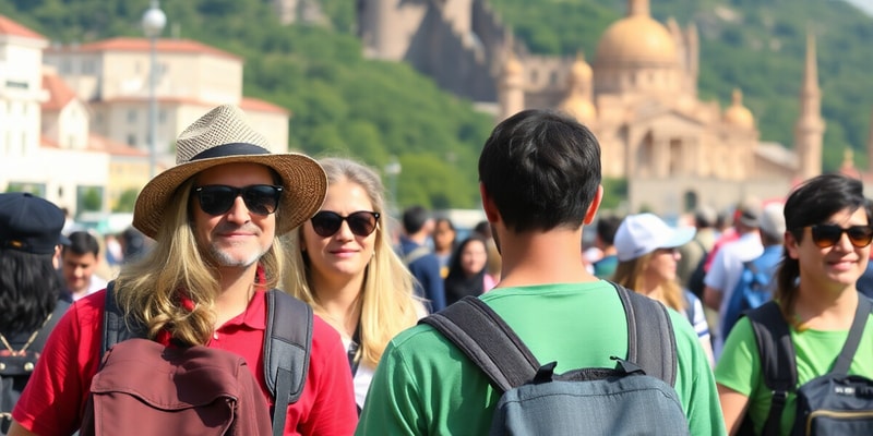 Tipos de turistas y sus características