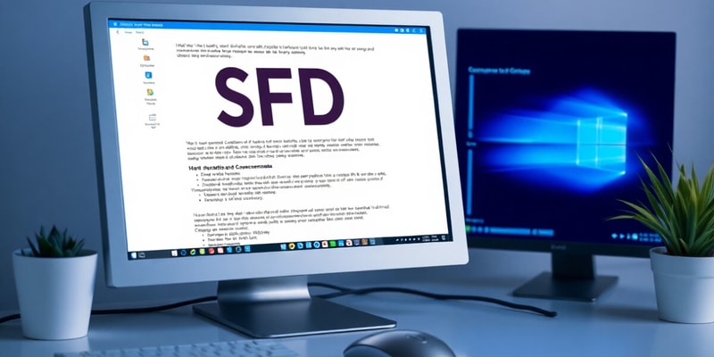 SFD Computer and Internet Policy Quiz