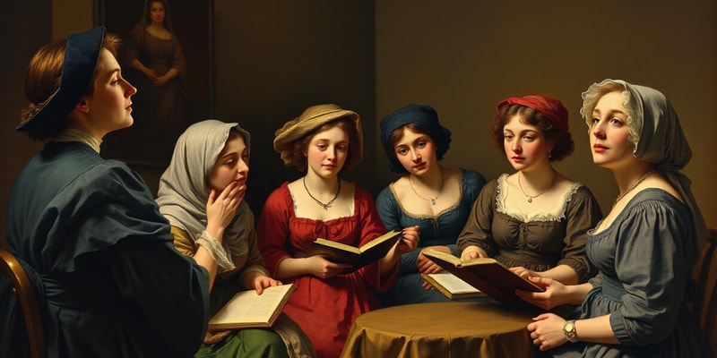 Women’s Clubs in the 18th and 19th Centuries