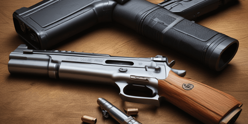 Firearm Safety and Operations