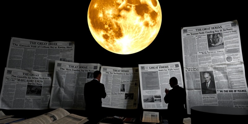 The Great Moon Hoax Quiz