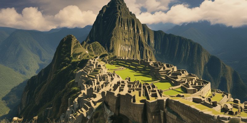Machu Picchu: Inca Archaeological Site in Peru