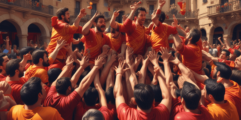 Catalonia Human Towers: Challenge and Tradition