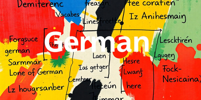 German Language Basics Quiz