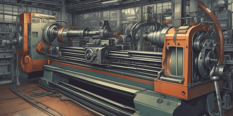 Machinist Program: Lathe Safety and Operations