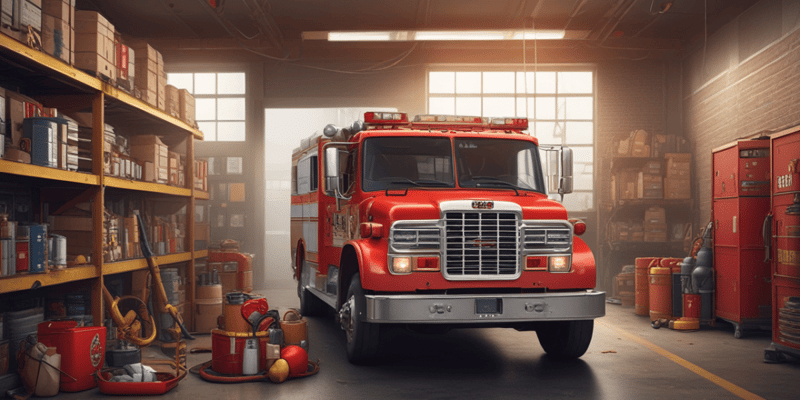 Fire Company Surveys and Equipment Inventory Management