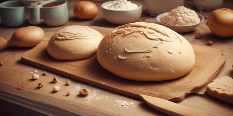 Baking and Pastry: Formation of Dough