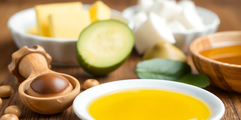 Plant Oils and Types of Fats