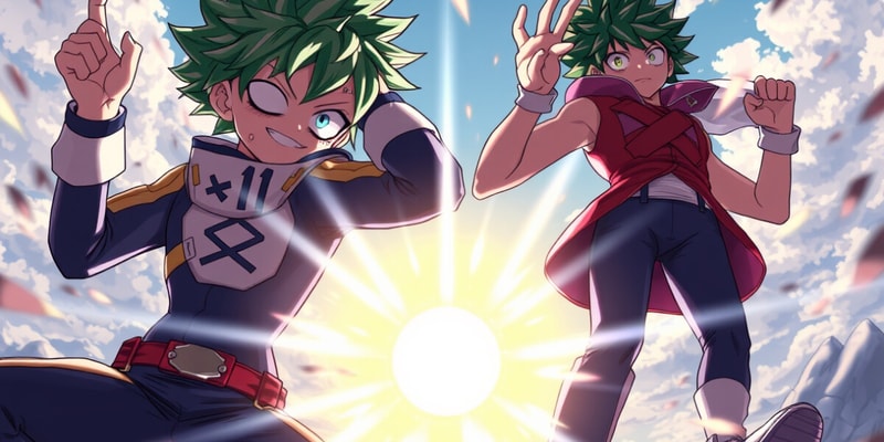 My Hero Academia Class 1-B Flashcards