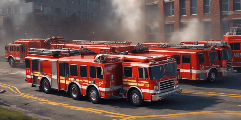 Industrial Firefighting Tactics