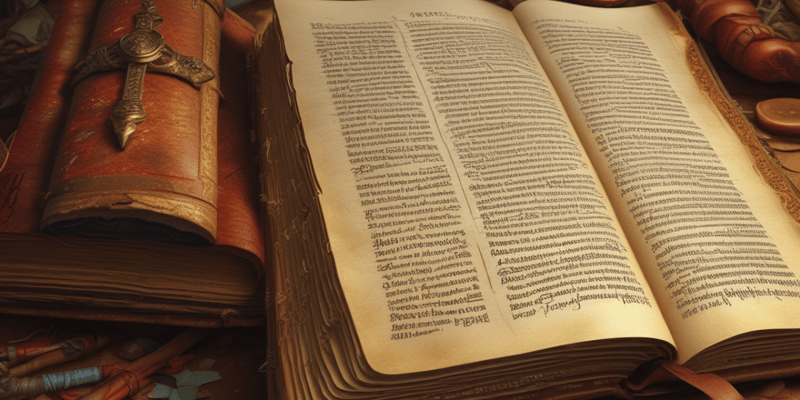 Biblical Canon Quiz