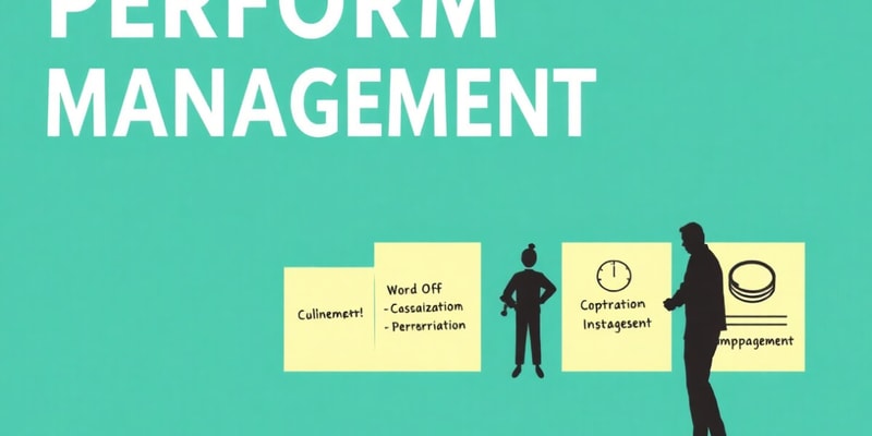 Performance Management Overview and Principles