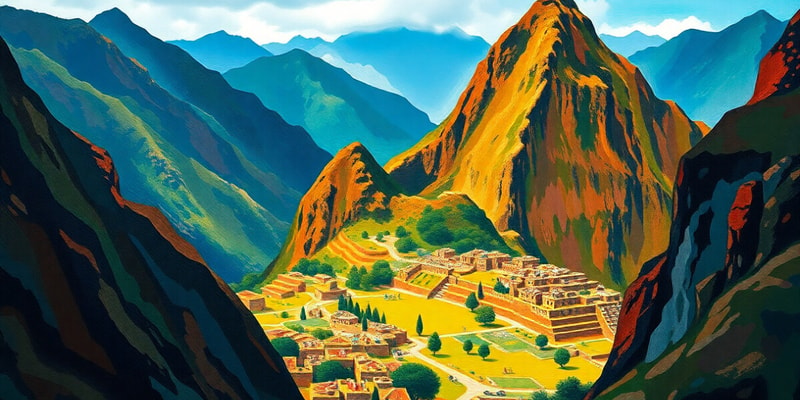 Inca Empire Overview Quiz