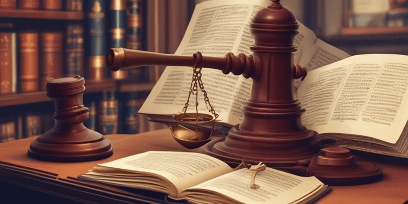 Remedies in Law of Torts