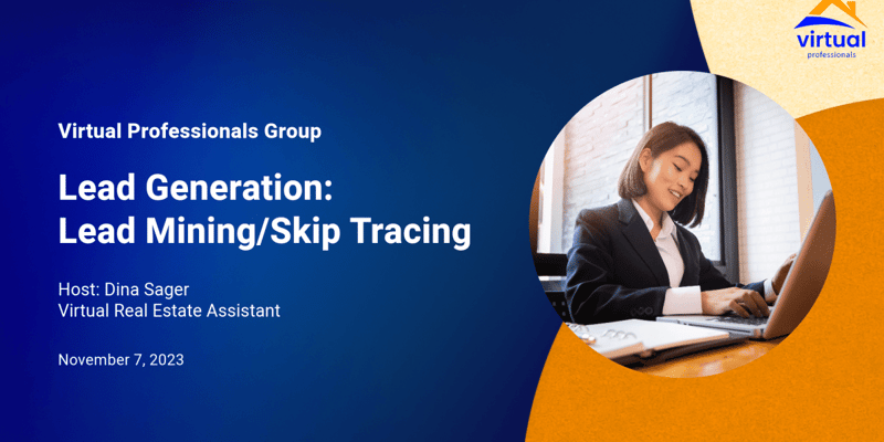 Day 2-Lead Generation and Skip Tracing in Real Estate