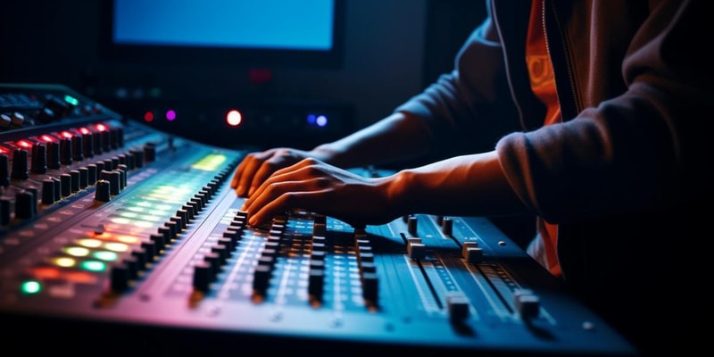 MUM 1629 - Audio Mixing Process Quiz