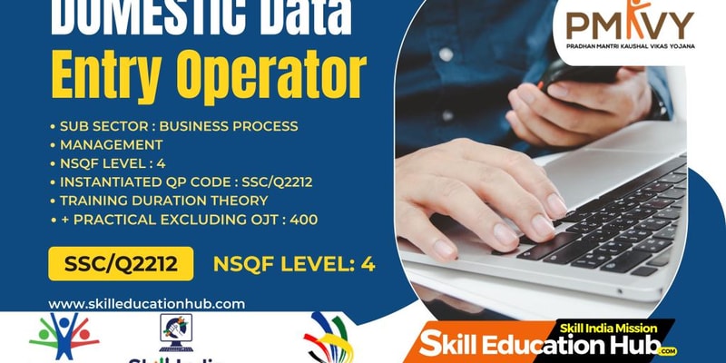 SSC/N3022 Unit 2.1: Data Entry Operator Job Responsibilities Quiz