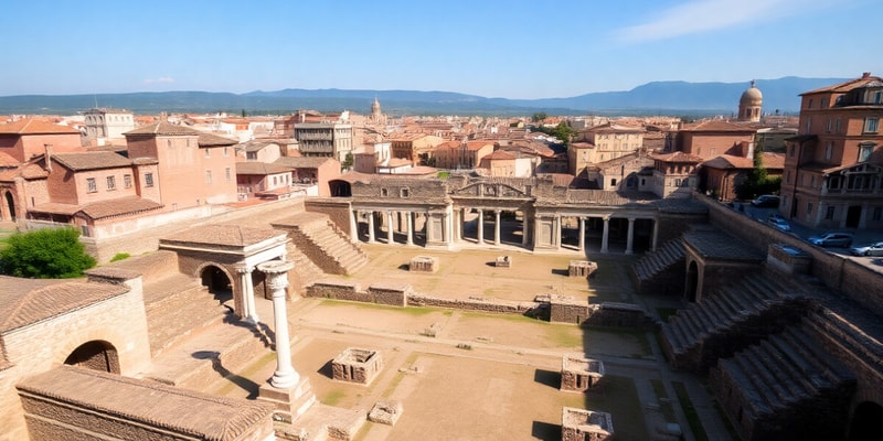 Pompeii and Roman Urban Planning