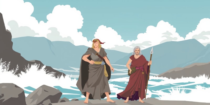 The Odyssey Book 13: Characters Flashcards