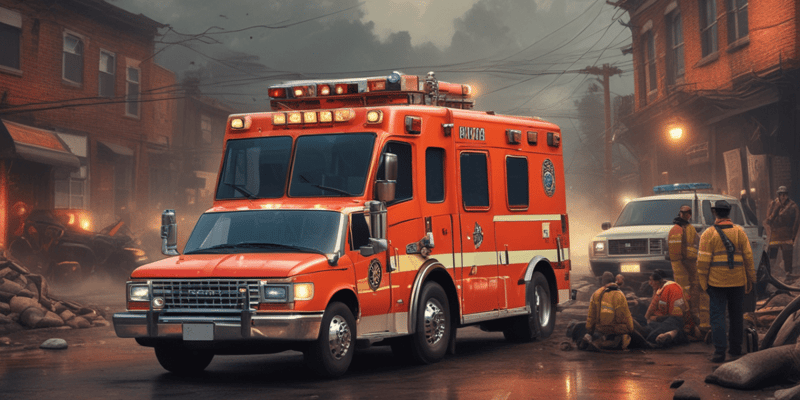 Emergency Response Equipment and Communication