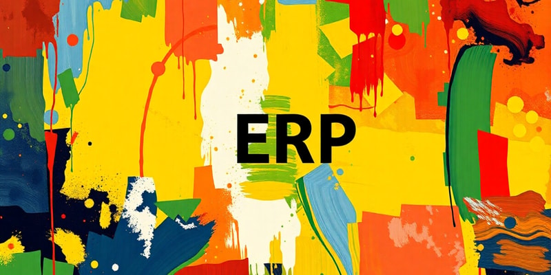 ERP Modules Overview and MRP Development