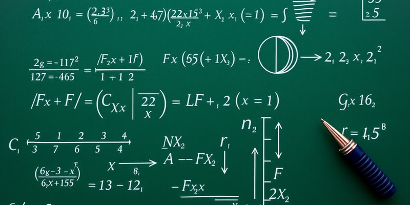 Branches of Mathematics Overview