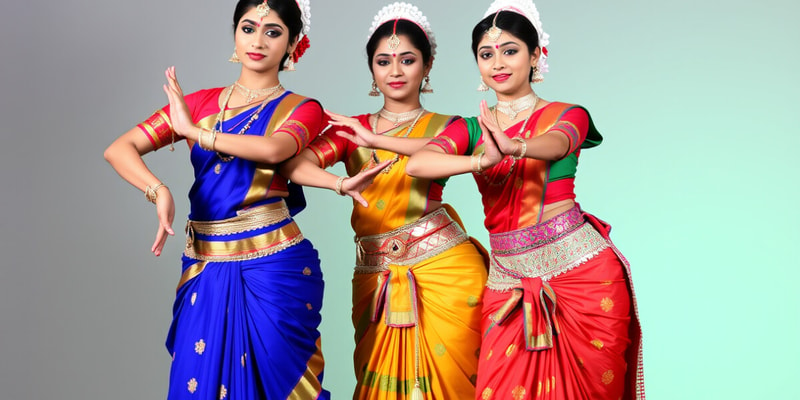 Famous Bharatnatyam Dancers and Costumes