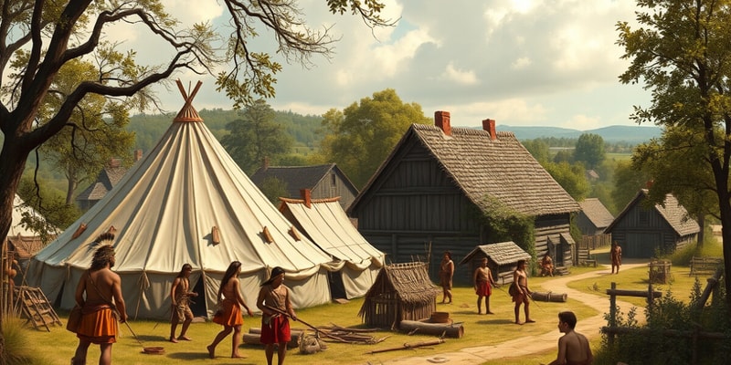 Native Americans & European Settlements