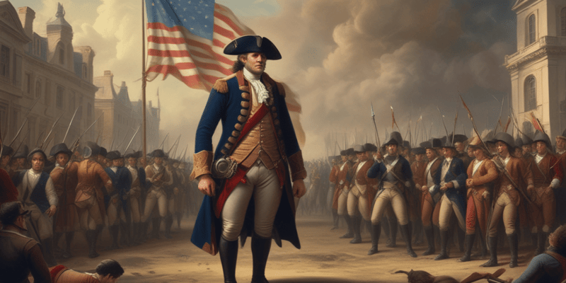 The French and American Revolutions