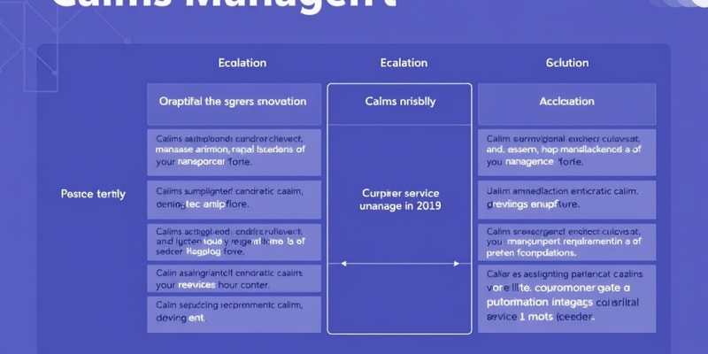 Corporate Claims Escalation Matrix