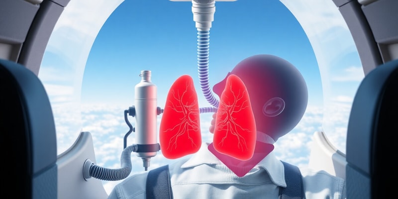 Aircraft Oxygen Systems and Human Respiration