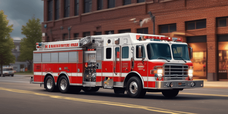 Tulsa Fire Dept EMS Scene Job Descriptions