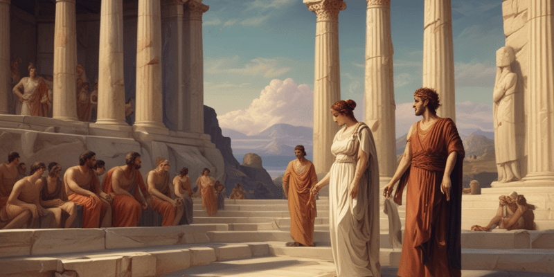 Greek Drama History and Characteristics