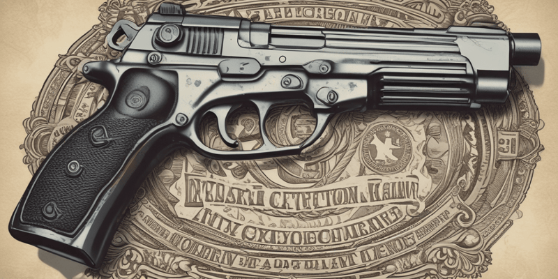ATF Form 4500: Federal Firearms License Revocation
