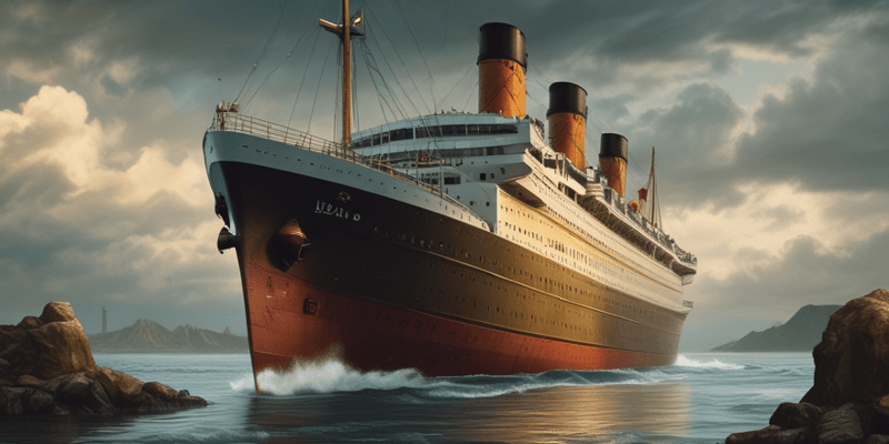 The Britannic: The Titanic's Sister Ship 5