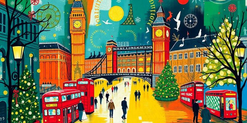 Christmas in London Activities