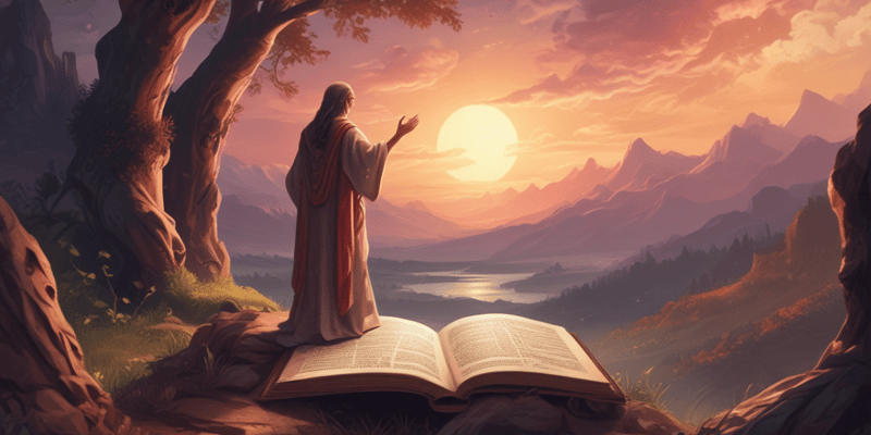 Bible Passages: Faith and Doubt in God