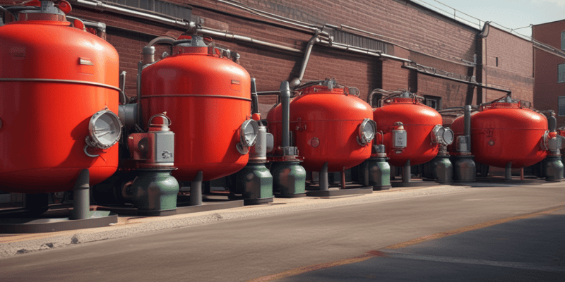 Pressure Tank Types in Firefighting Systems
