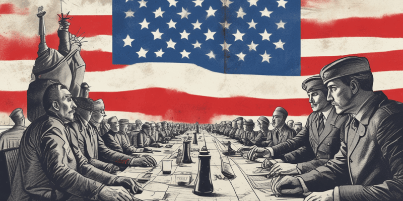 The Cold War: US-Soviet Rivalry and Containment Policy