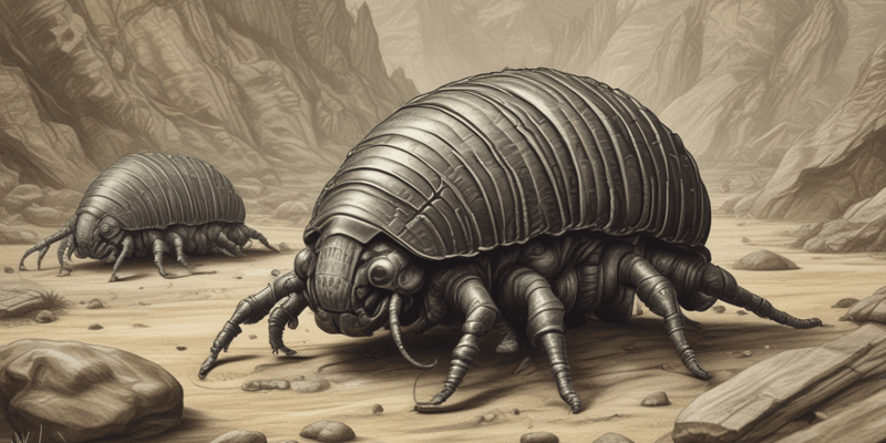 Invertebrate Zoology: Trilobites and Arachnids