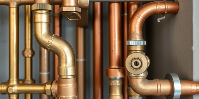 Plumbing Materials: Brass vs Copper Pipes