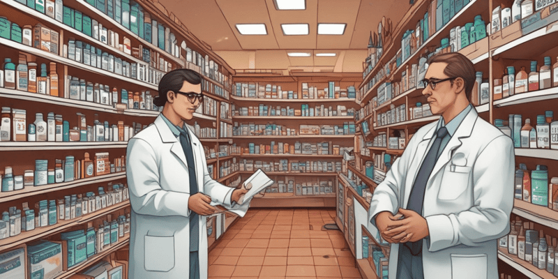 Pharmacy Professional Roles and Judgments