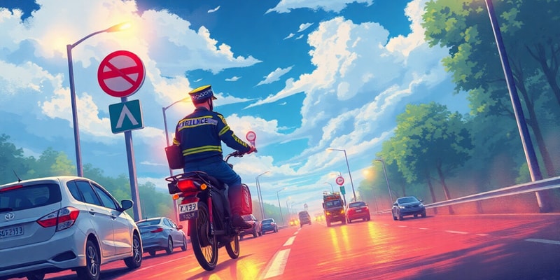 Police Traffic Direction Quiz