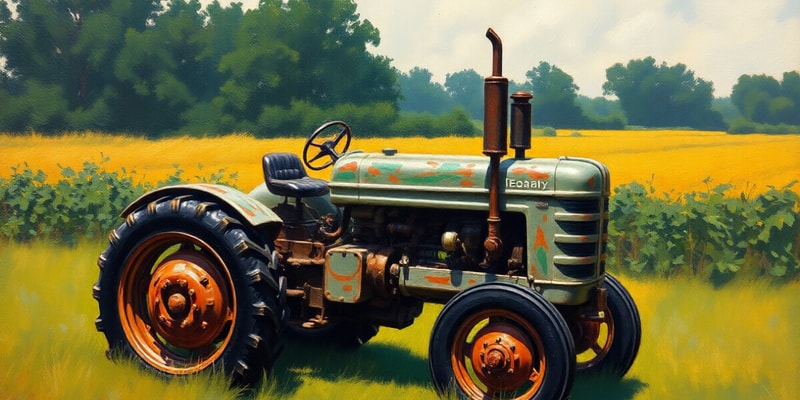 ABEn 141 Farm Tractors Quiz