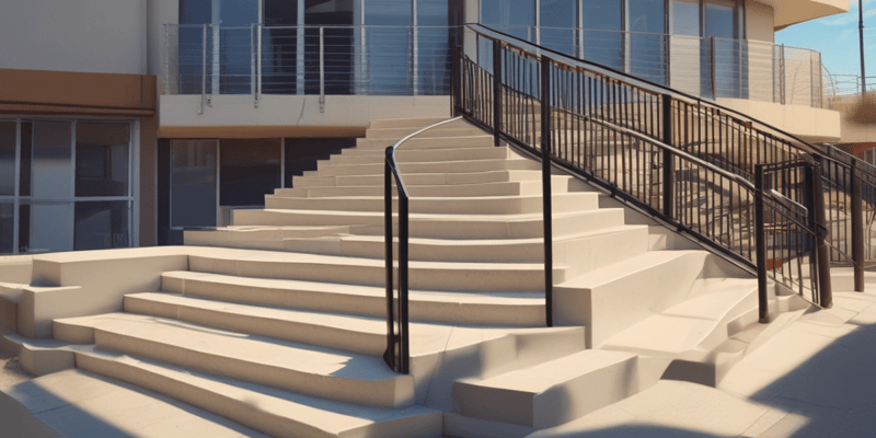 Normas de construcción de escaleras