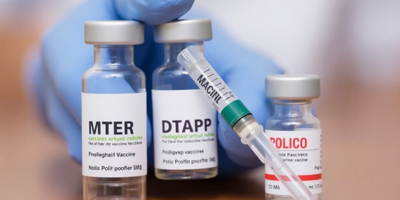 Vaccines Overview: MMR, DTaP, IPV, Hib