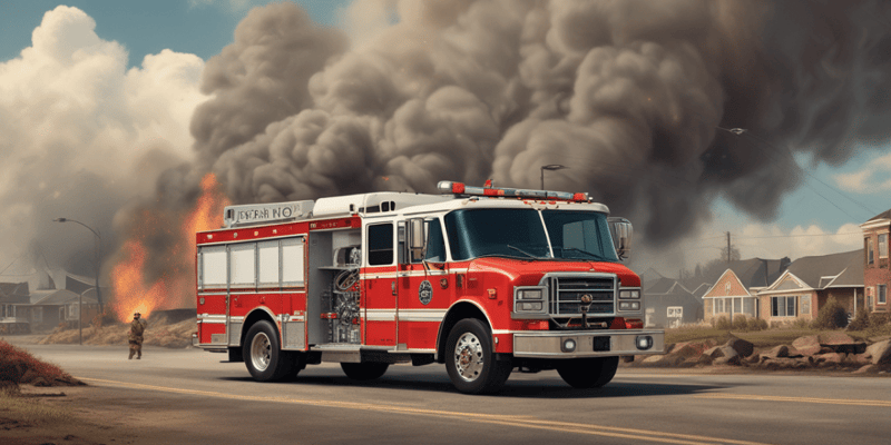Tulsa Fire Department: Storm/Disaster Response Guideline