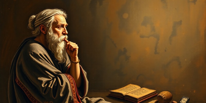 Philosophy Quiz: Stoicism and Augustine