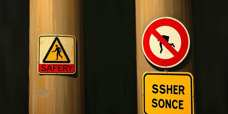 Accident Prevention Safety Signs Quiz